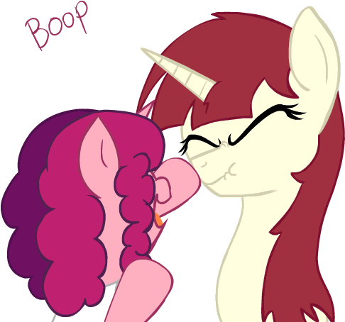 Boop Pony Twilight Sparkle Pinkie Pie Applejack Pink - Pony Boop Gif (500x500)