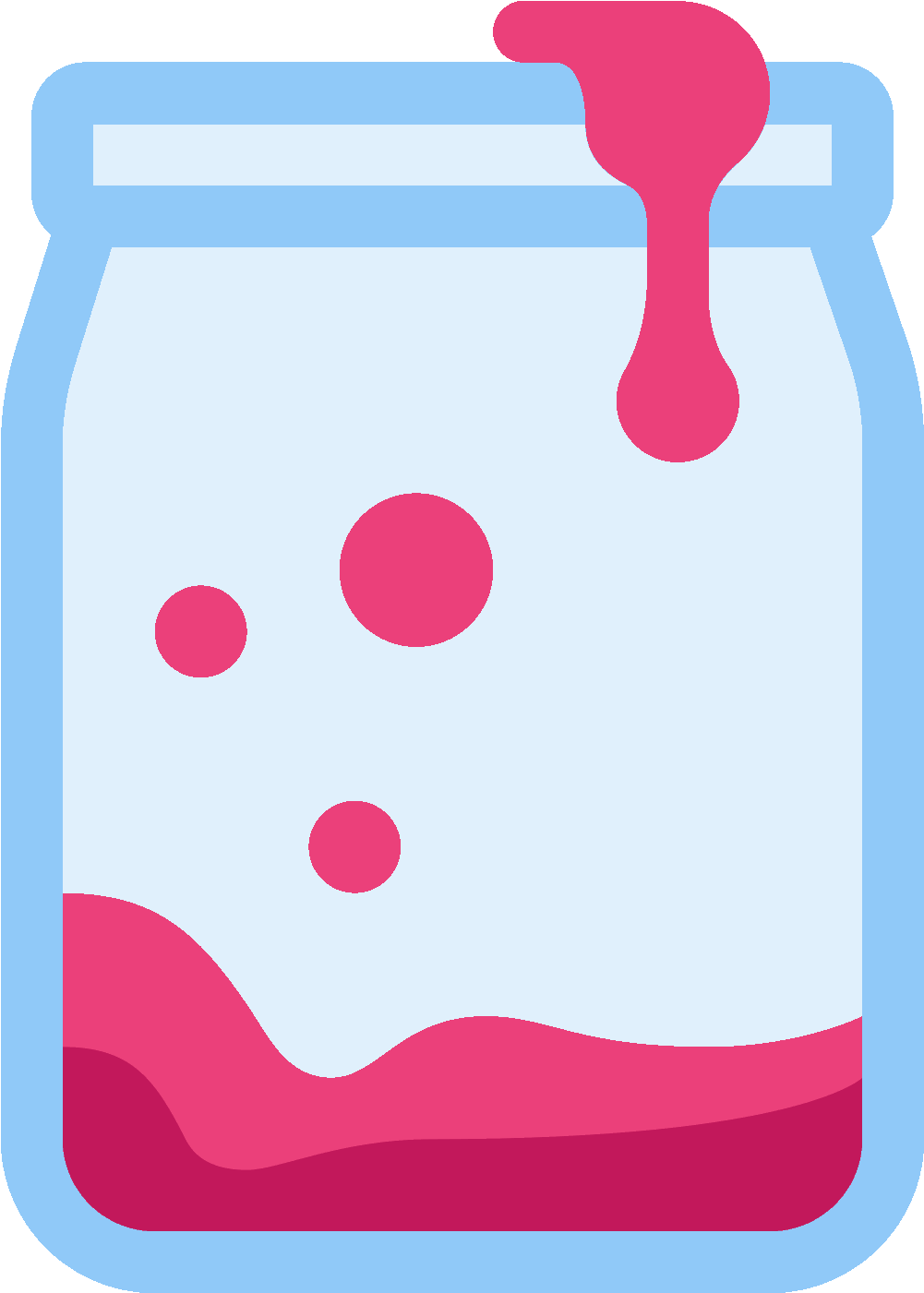 Jar Clipart Half Full - Jar Icon Png (1600x1600)