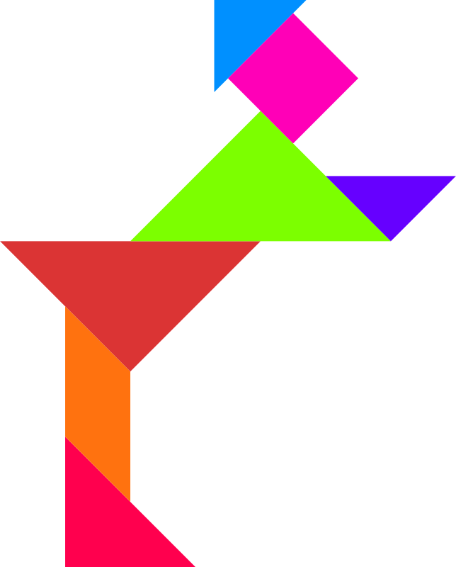 Free Tangram - Tangram In People (644x800)