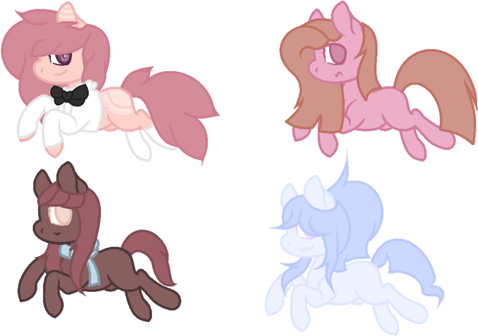 Cat Horse Dog Mammal - Cartoon (1024x730)