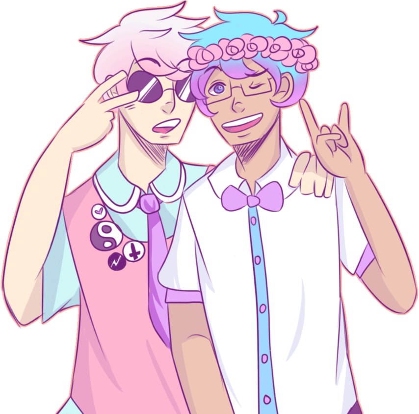 Pastel Goth Dorks By Awkwardimbecile - Goth Subculture (949x842)