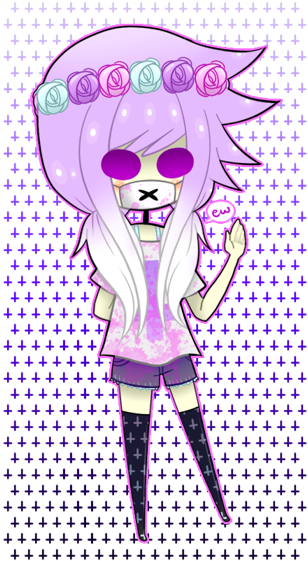 Pastel Goth Child By Quietfirefly - Illustration (441x808)