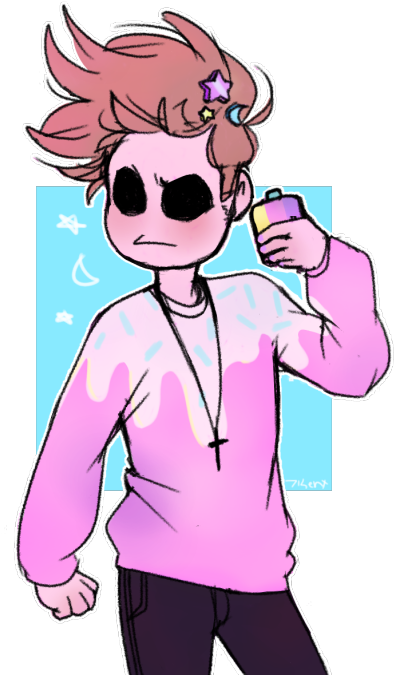 Pastel Goth Tom - Pastel Goth Tom (500x689)