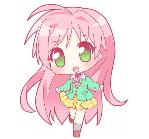 Rosario Vampire Moka Chibi (500x464)