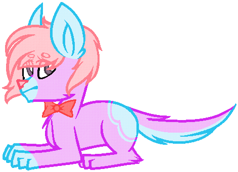 [custom] Pastel Goth Cat By Lapithyst - Cartoon (480x386)