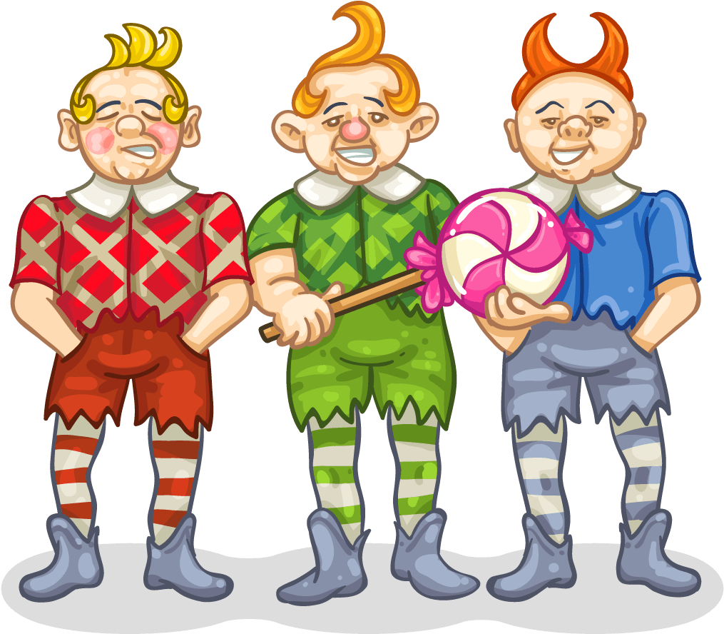 Lollipop Guild Clipart 2 By Makayla - Wizard Of Oz Munchkin Clip Art (1024x1024)