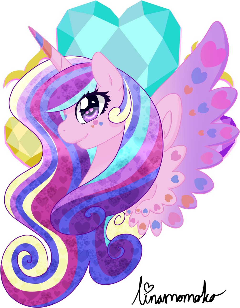 Rainbow Power Princess Cadence - Rainbow Power Princess Cadence (1024x1365)