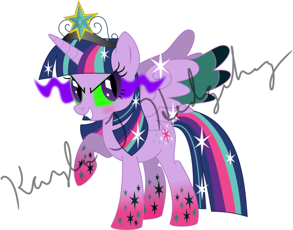 Rainbow Power Princess Twivine Sparkle By Kaylathehedgehog - Twivine Sparkle Rainbow Power (1024x734)
