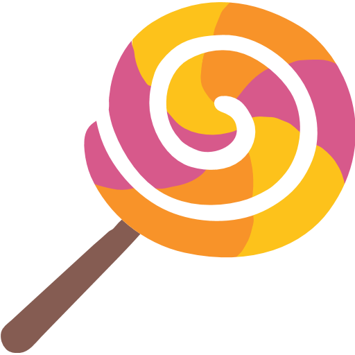 Lollipop - Emoji Free Download Transparent Background (512x512)