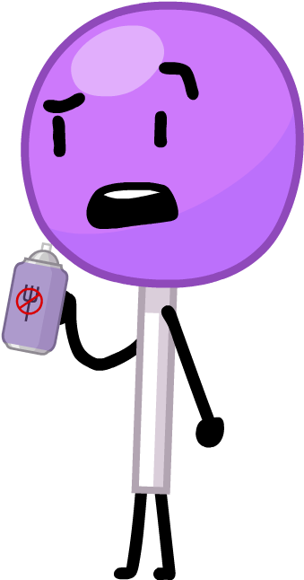 Lollipop Fork - Bfdi Fork (365x661)
