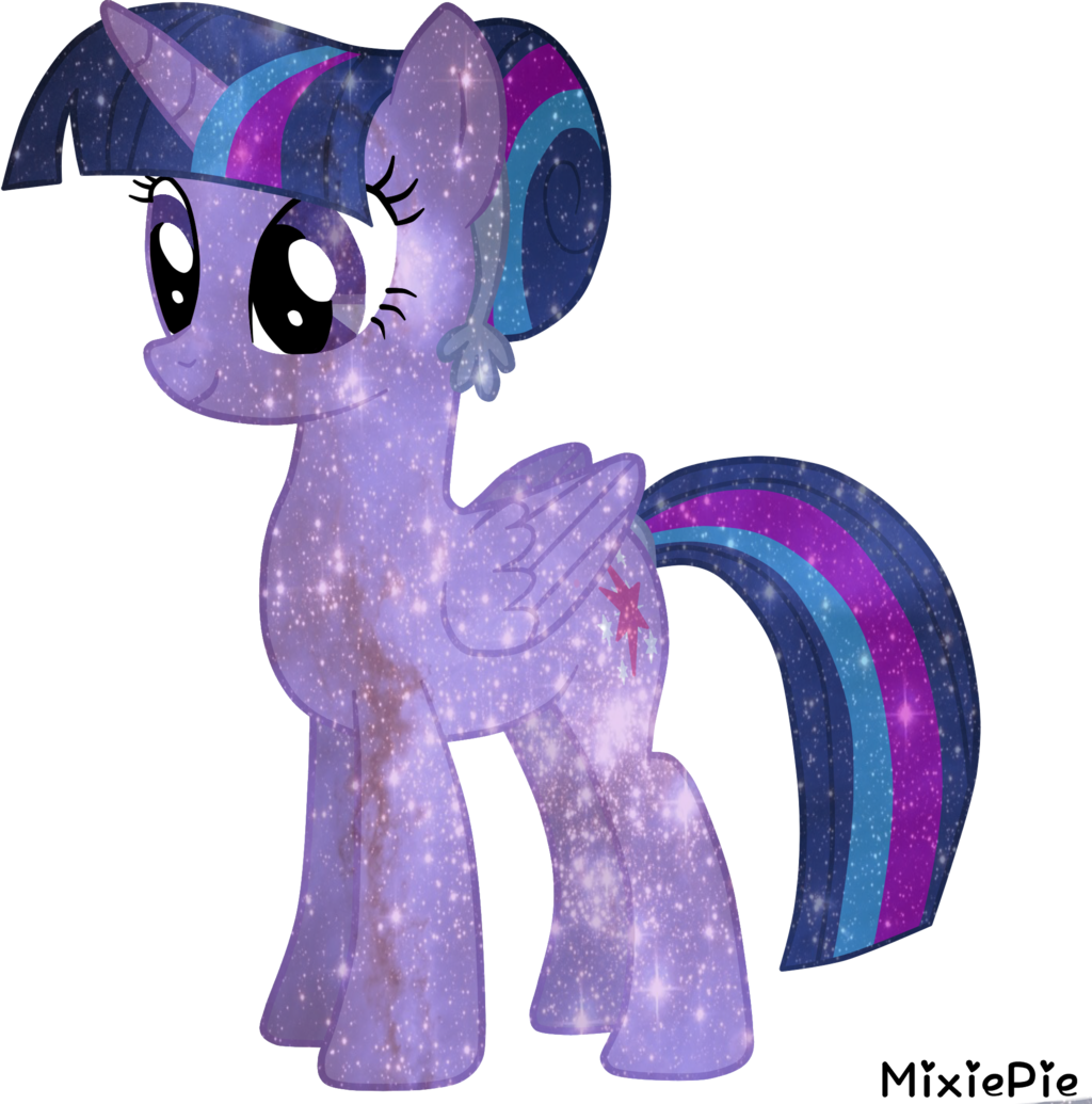 Mlp Twilight Sparkle Galaxys Power By Mixiepie On - My Little Pony Sparkling (1024x1035)