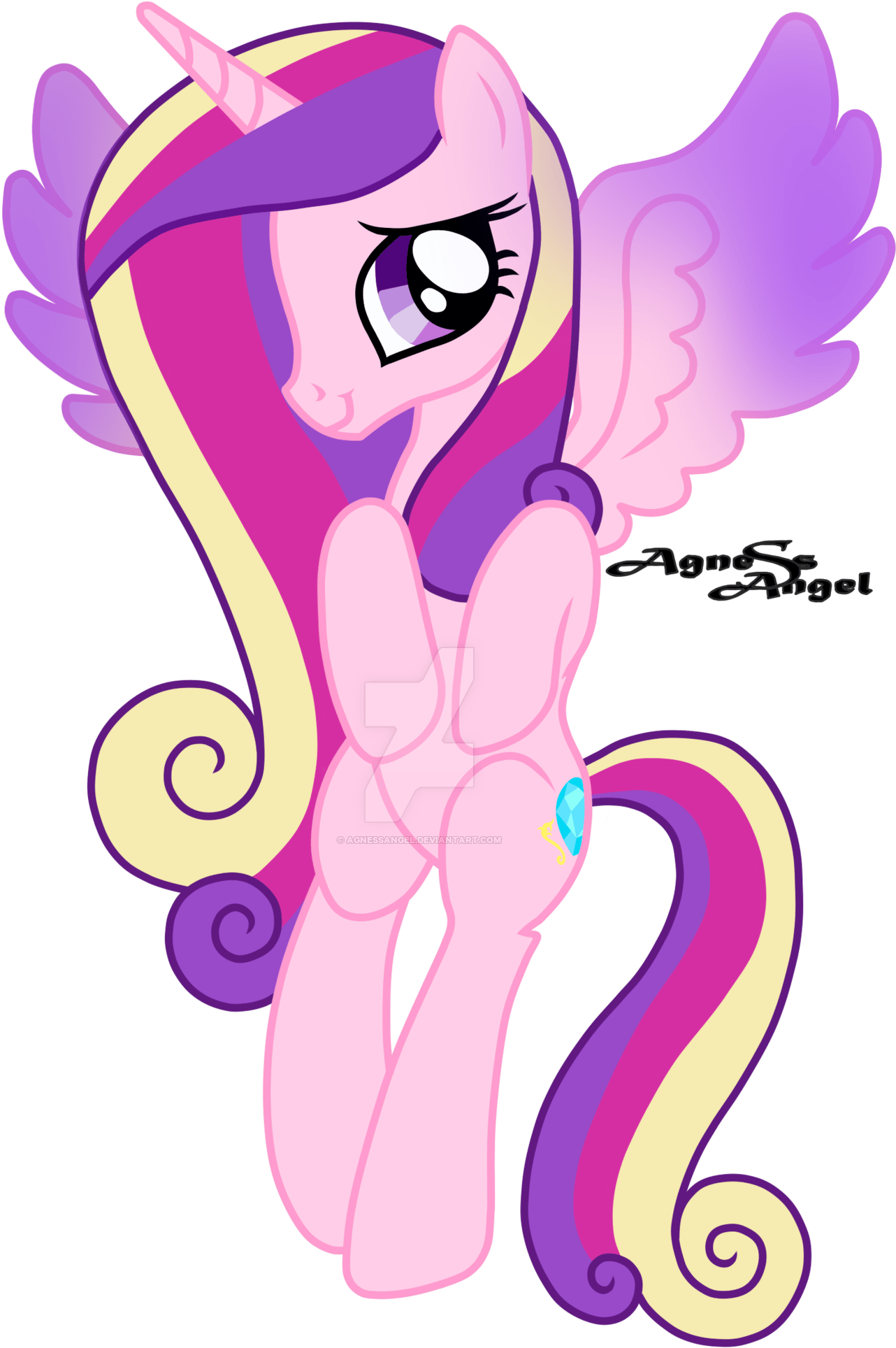 Narysować Celestie My Little Pony (1600x2283)