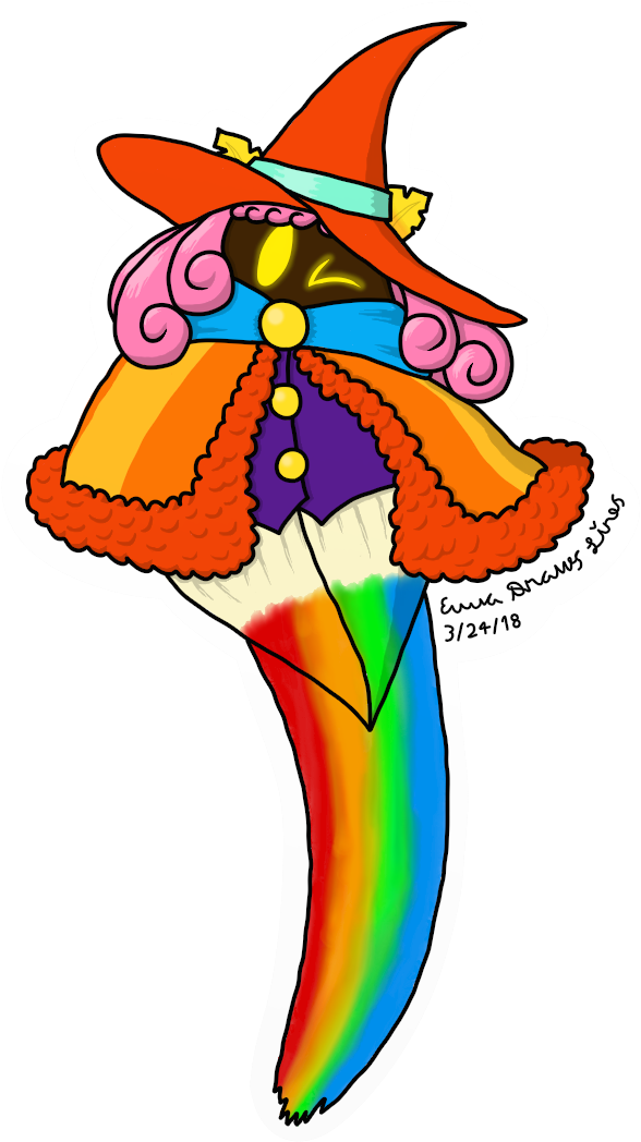 Paintra, Witch Of Lollipop Land By Emmadrawslines - Paintra, Witch Of Lollipop Land By Emmadrawslines (650x1100)