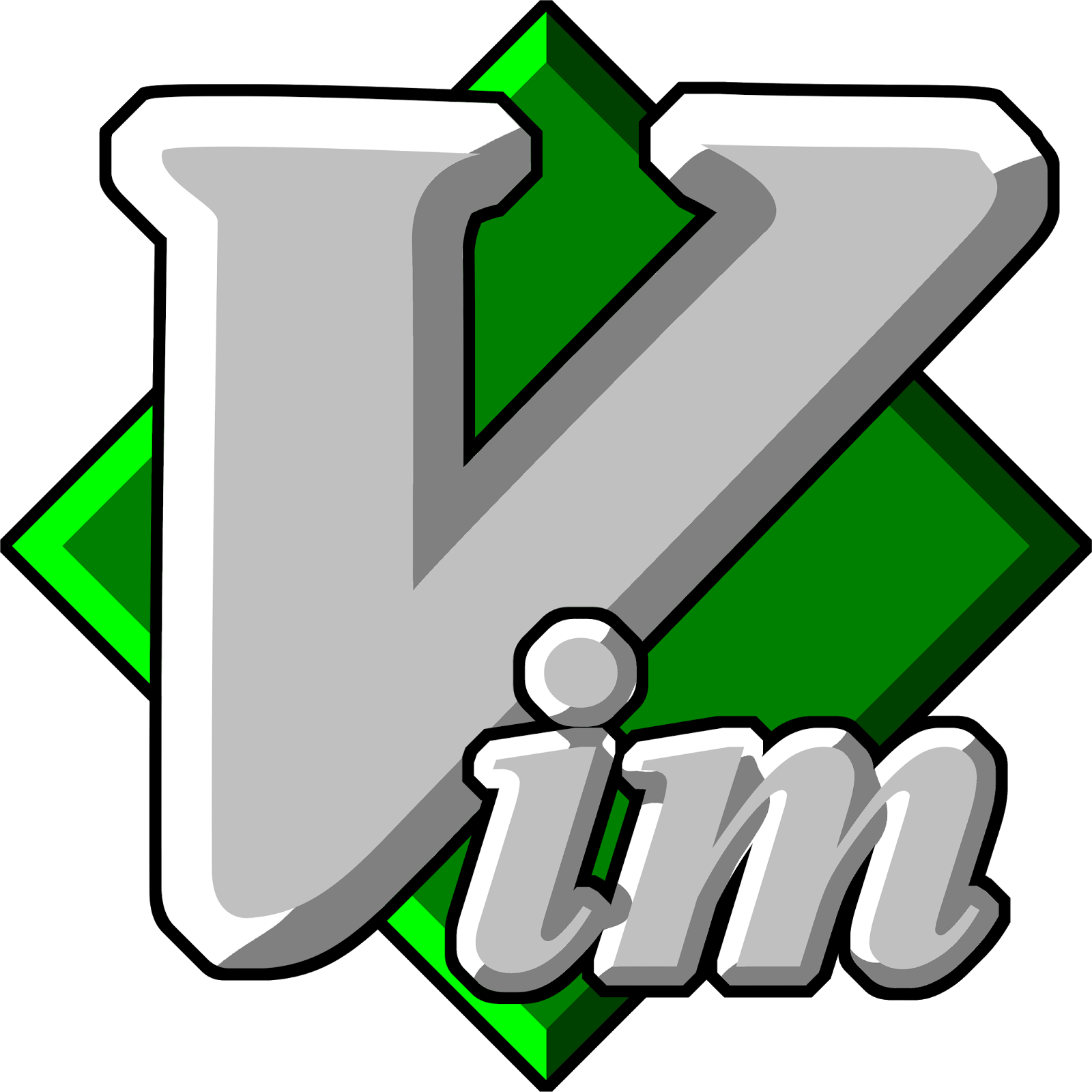 Отскоро Изучавам Обичайния За Gnu/linux Света Текстов - Vim Logo Png (1600x1600)