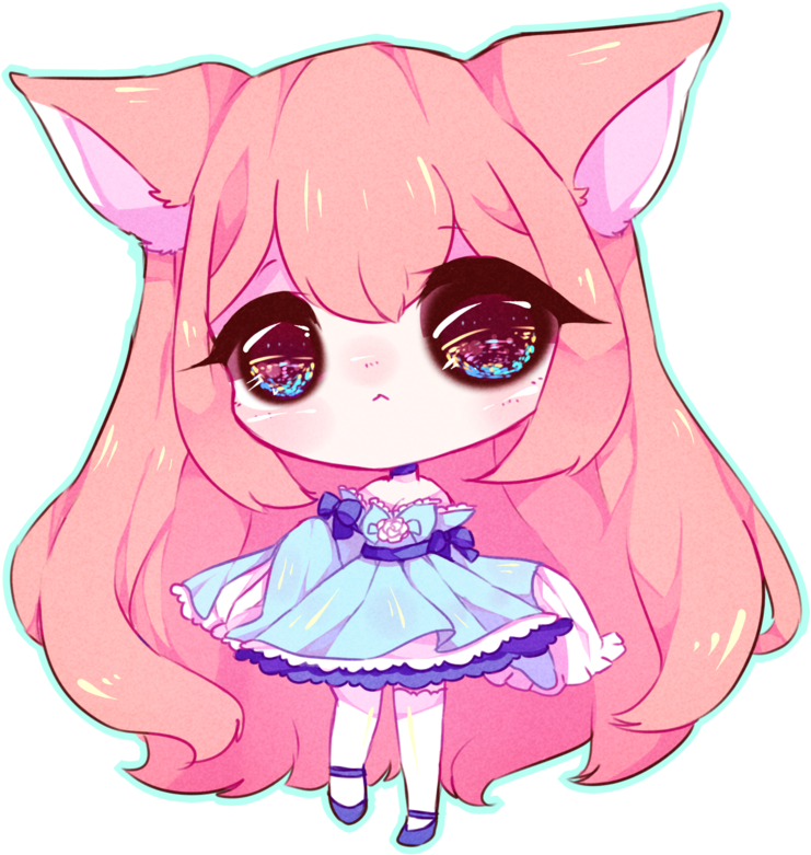 The Bluest Fox By Cyiera - Art (800x800)