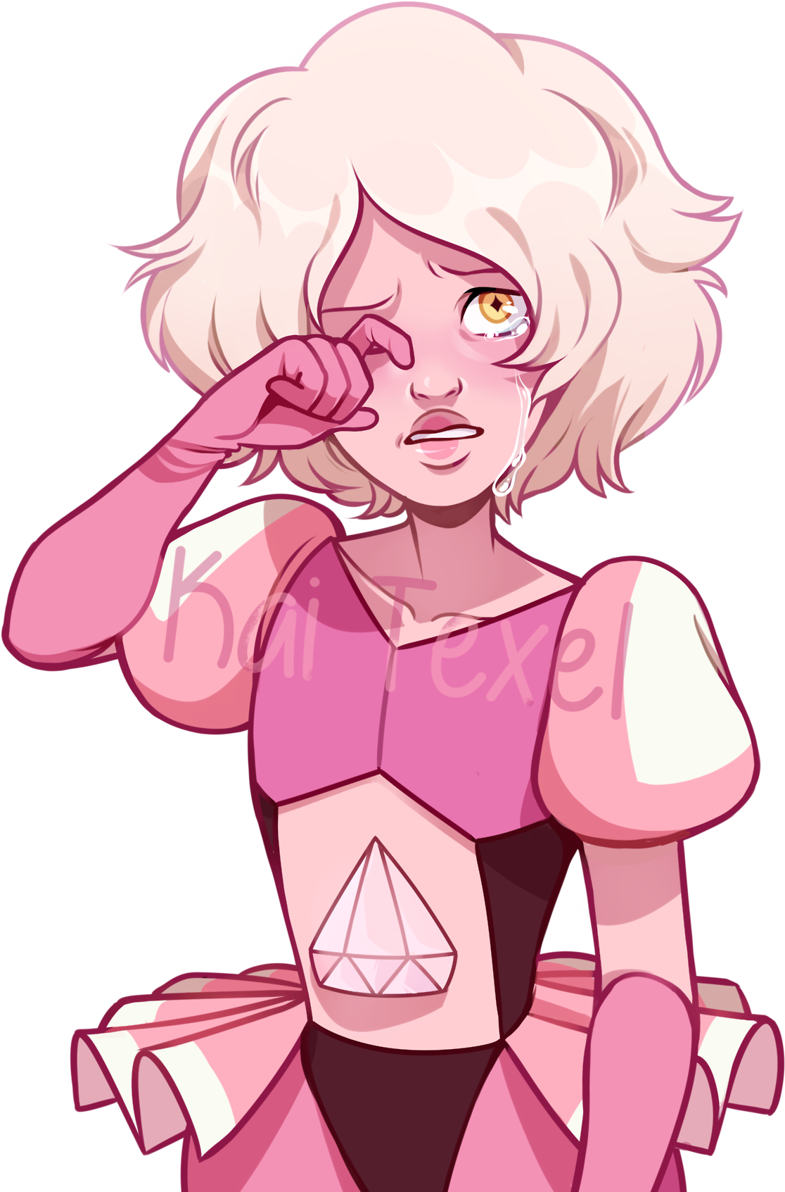 A Pink Diamond Commission I Made For Cartoon Universe - Pink Diamond Steven Universe (1280x1735)