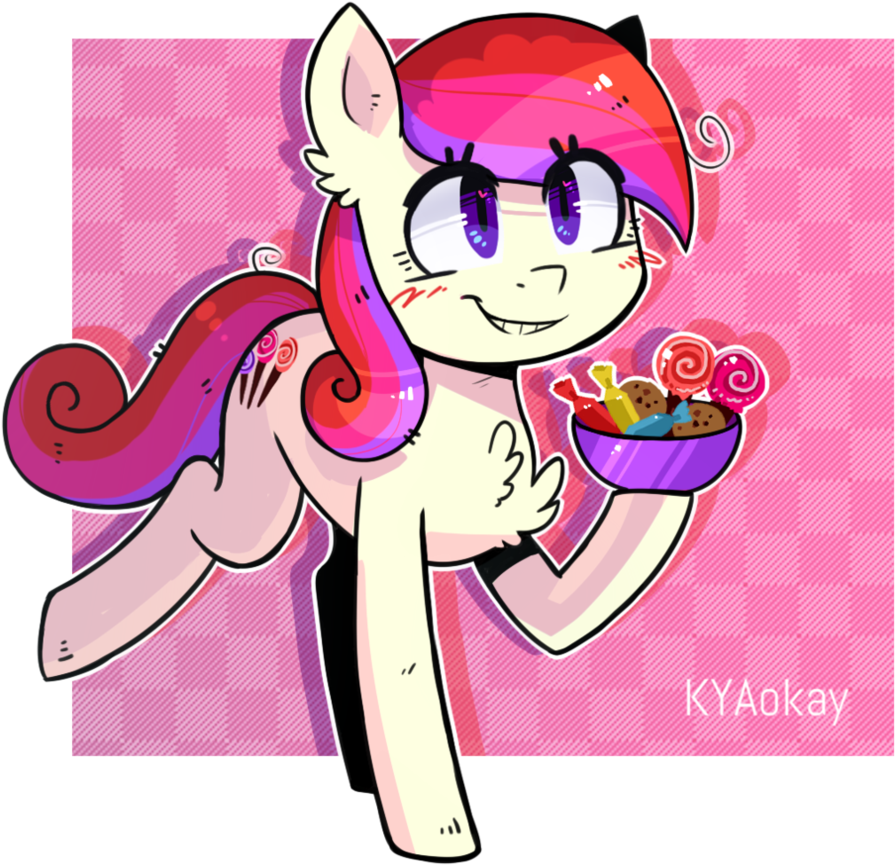 [mane Exchange] Would You Care For A Treat By Kyaokay - Cartoon (908x879)