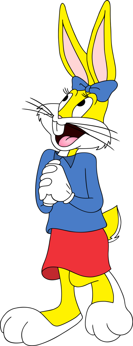 Honey Bunny, Bugs Bunny's Girlfriend By Ivellios1988 - Bugs Bunny Honey Bunny (555x1441)