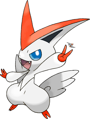 There Seriously Needs To Be An Event For A Shiny Victini - Victini Shiny (350x462)