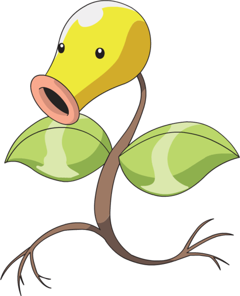 That's Not An Angel's Trumpet, That's Bellsprout - Pokemon Bellsprout (486x600)