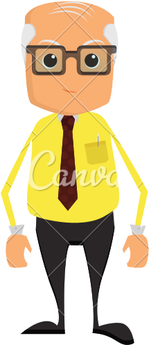 Old Man Icon Cartoon Style Royalty Free Vector Image - Icon (550x550)