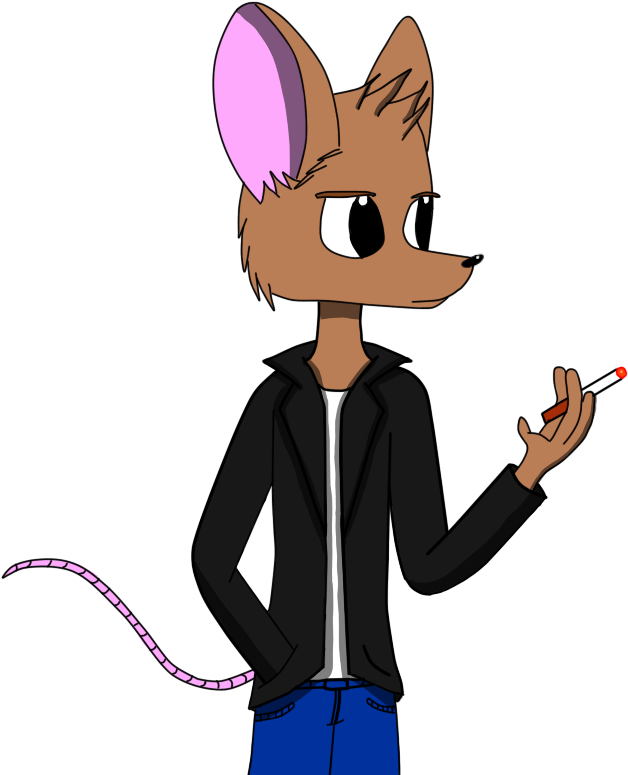 Ricky The Rat By Tannerswiftfox - Cartoon (700x900)