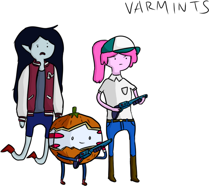 Peppermint Butler, Marcy And Bonibel By Dittro - Cartoon (1024x724)