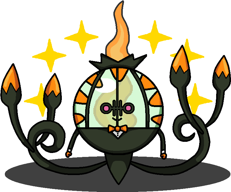 Chandelure Peppermint Butler By Shawarmachine - Chandelure Peppermint Butler By Shawarmachine (900x675)