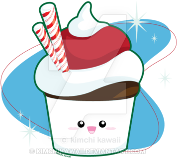 Peppermint Cupcake By Kimchikawaii - Peppermint (400x400)