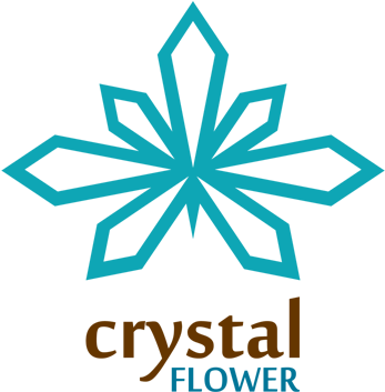 Logo, Crystal Logo Design Crystal Flower Logo Design - Crystal Design Logo Png (400x400)