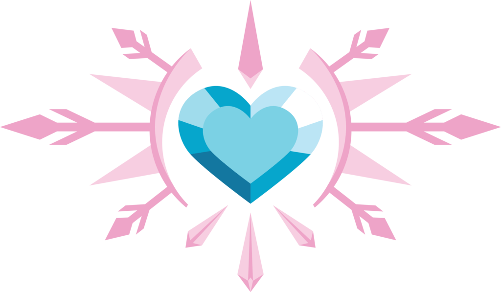 Crystal Empire Emblem By =emkay-mlp - My Little Pony Crystal Heart (1024x597)