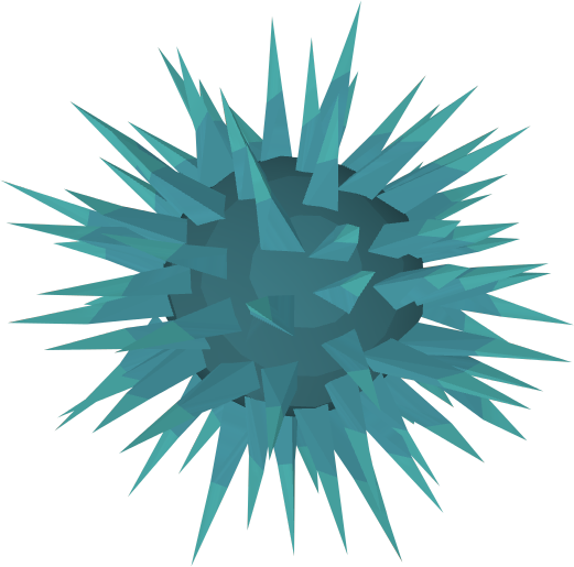 Small Crystal Urchin Detail - Origami (521x515)