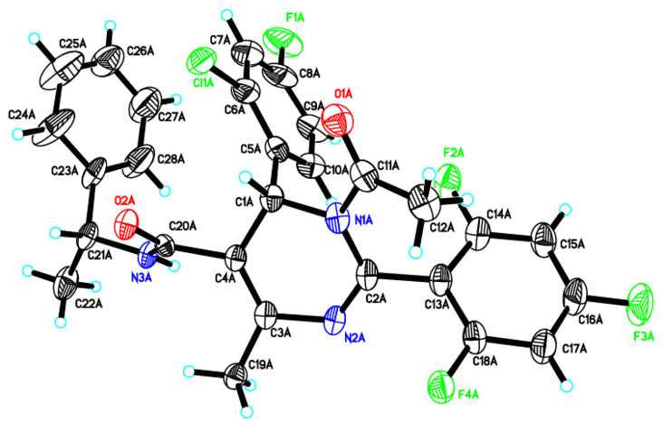 X-ray Crystal Structure Of The Intermediate 5 [28] - Map (850x540)
