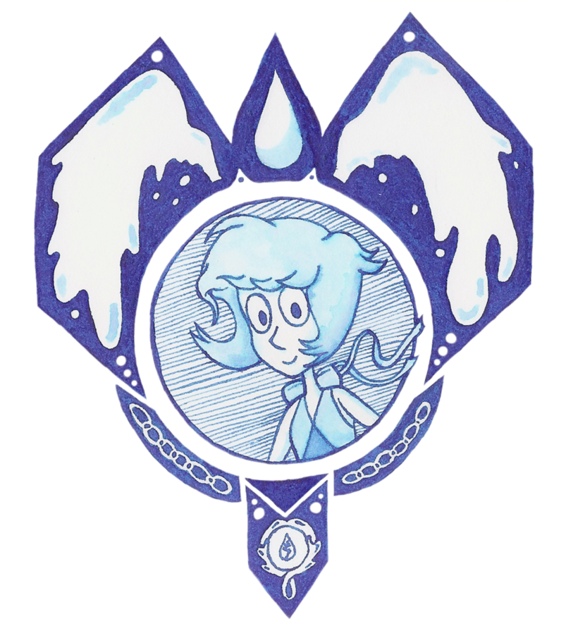 Steven Universe By Alba R Luque - Gemstone (894x894)