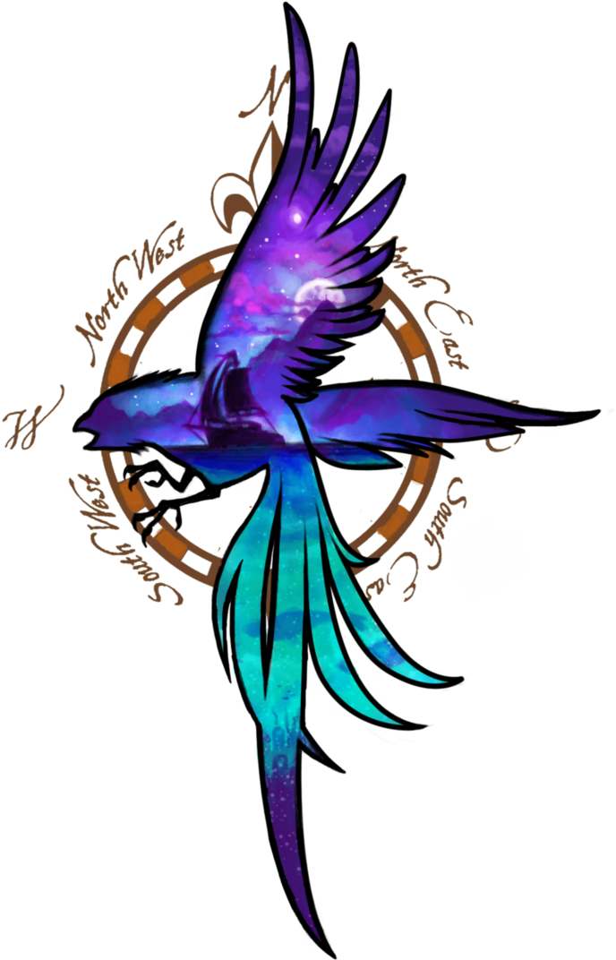 Stella Maris Tattoo, Version 2 By Sleepwalks - Stella Maris Tattoo (712x1122)