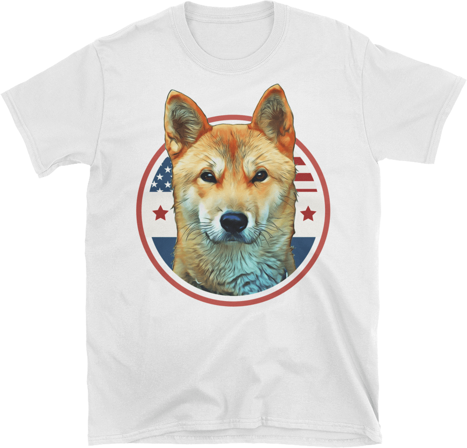 Custom Pet T Shirt American Flag - Schlechter Hund Notizblock (950x911)