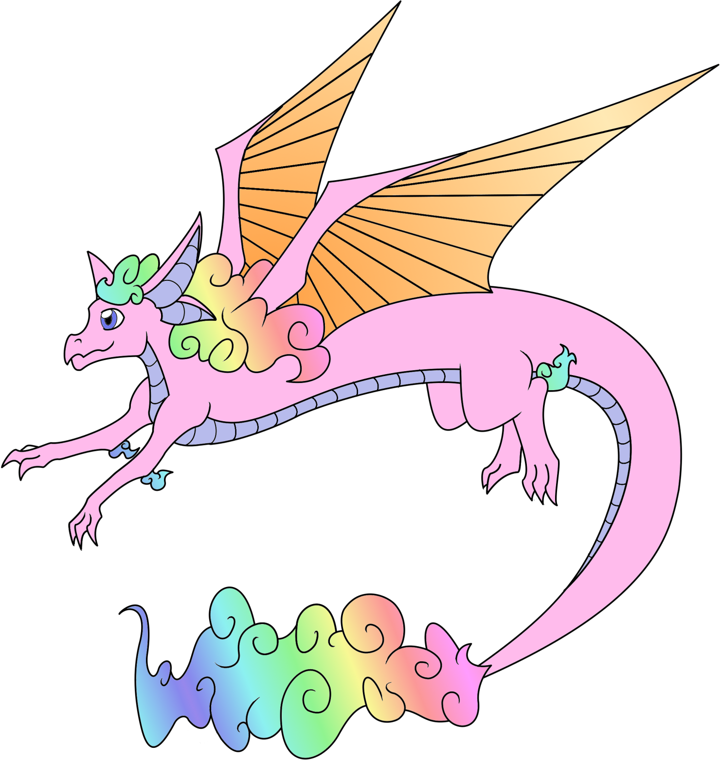 Click Here To Visit The Maned Cloudangel Adoption Page - Cartoon (1599x1575)