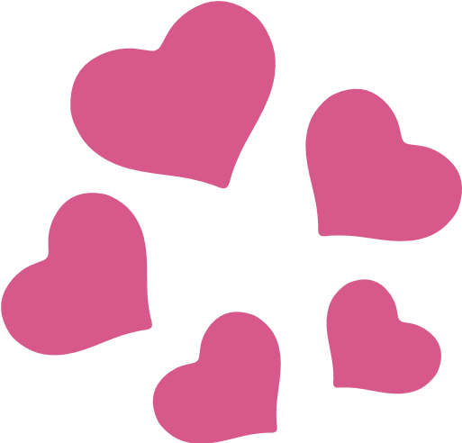Revolving Hearts Emoji - Android Heart Emoji Transparent (1024x1024)