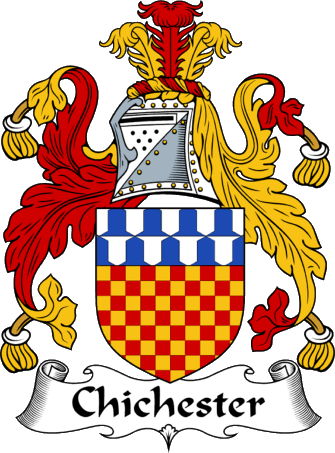 Chichester Coat Of Arms - Greer Coat Of Arms (335x453)
