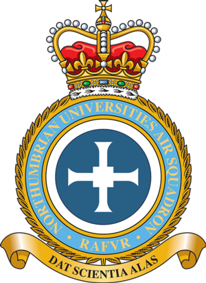 Northumbrian Universities Air Squadron - Raf Red Arrows Logo (300x412)