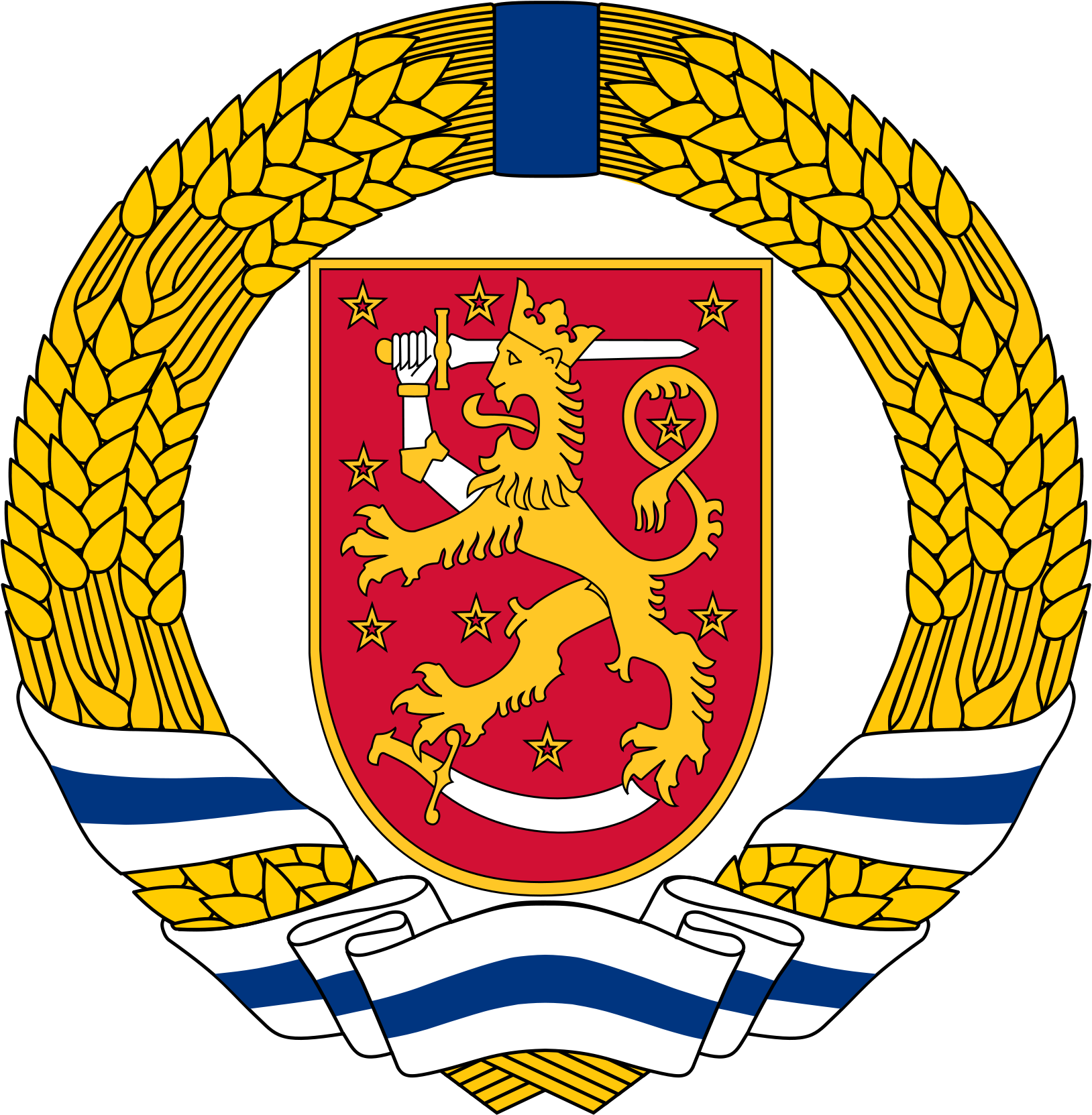 Finnish Emblem - Google Search - Finland Coat Of Arms (1628x1663)