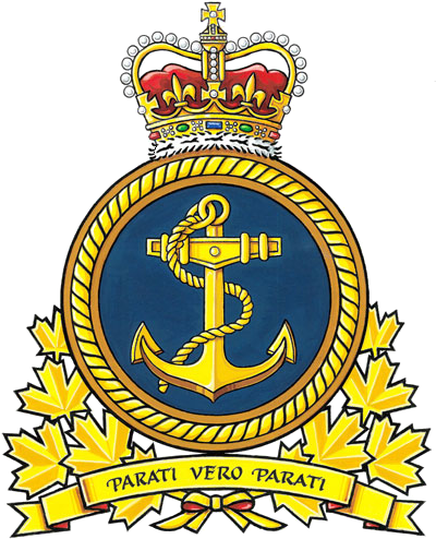 Badge Of The Royal Canadian Navy By Britannialoyalist - Royal Canadian Navy Crest (408x496)