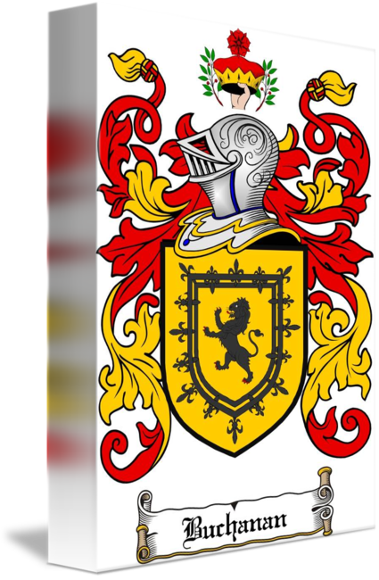 Share On Tumblr - Buchanan Clan Coat Of Arms (425x650)
