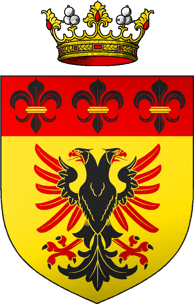 Savondir Royal Crest - Portuguese Rosa Family Crest (782x1227)