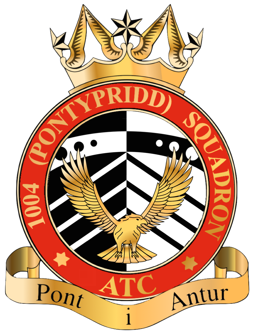 1004 Pontypridd Squadron Crest - Air Training Corps (862x1116)
