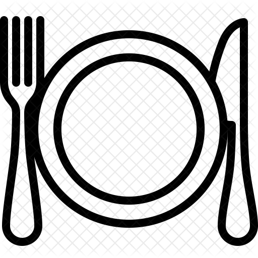 Dinner Plate Clip Art Free Clipart Images - Dishes Icon Png (512x512)