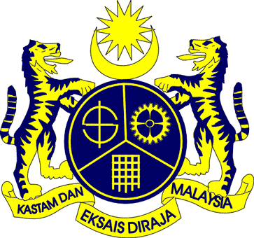 [royal Malaysian Customs And Excise Badge Until Ca - Royal Malaysian Customs Department Logo (363x340)