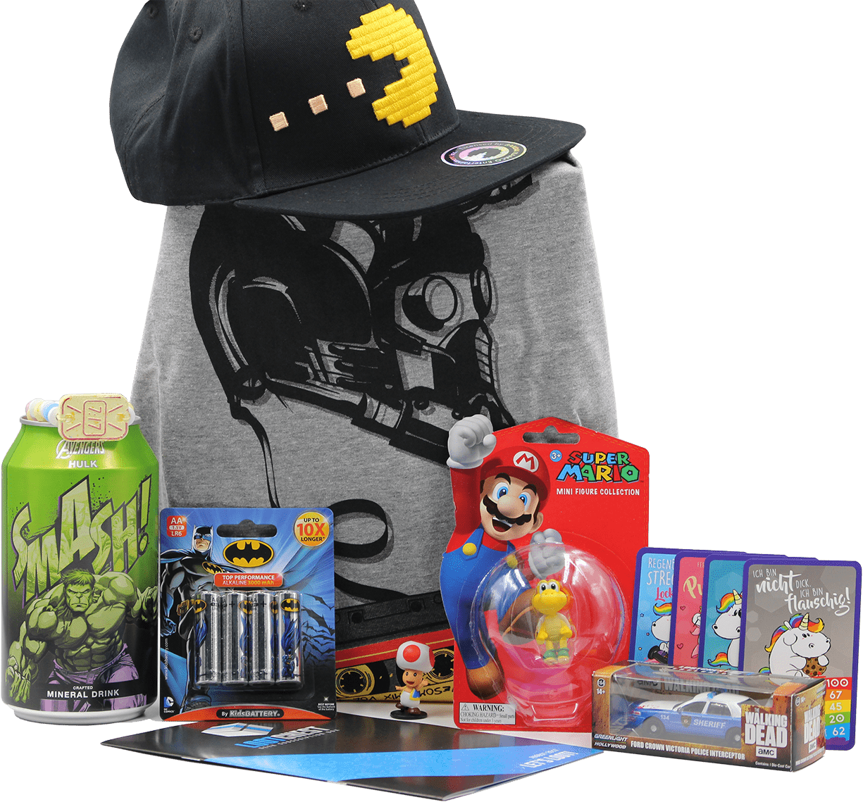 Boxing Plastic August Karaoke Box Lootchest Subscription - Super Mario (1225x1139)