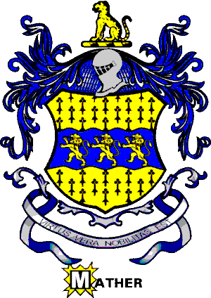 Mather Coat Of Arms - Middle Ages Coat Of Arms (300x424)