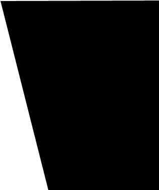 Image With Alpha Channel Showing The Polygonal Shape - Black Shapes Transparent Background (800x376)